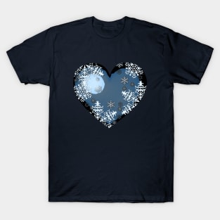 Frosty heart T-Shirt